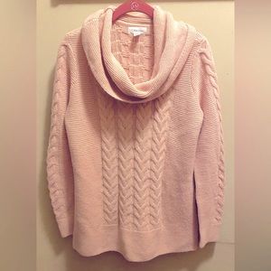 Calvin Klein Acrylic sweater. Vintage. Light pink, great condition.